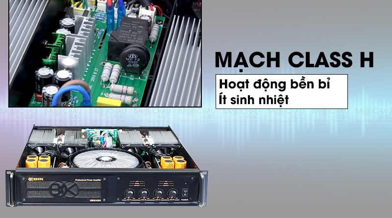 Cục đẩy c&ocirc;ng suất BIK VM 840A mạch class H