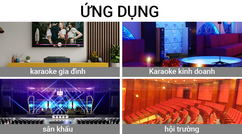 Cục đẩy c&ocirc;ng suất BIK VM 840A Cao Cấp t&iacute;nh ứng dụng cao