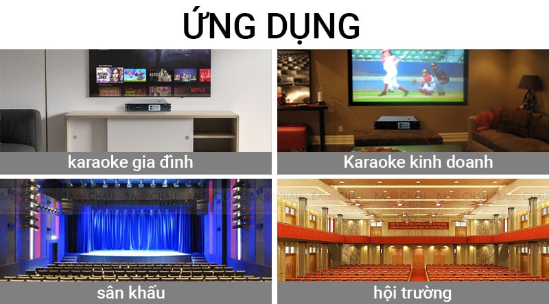 Cục đẩy công suất Famousound 3208