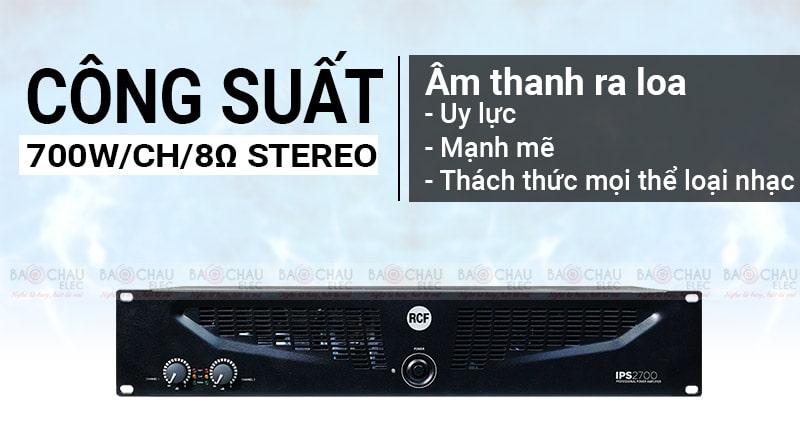 Cục đẩy c&ocirc;ng suất RCF IPS 2700