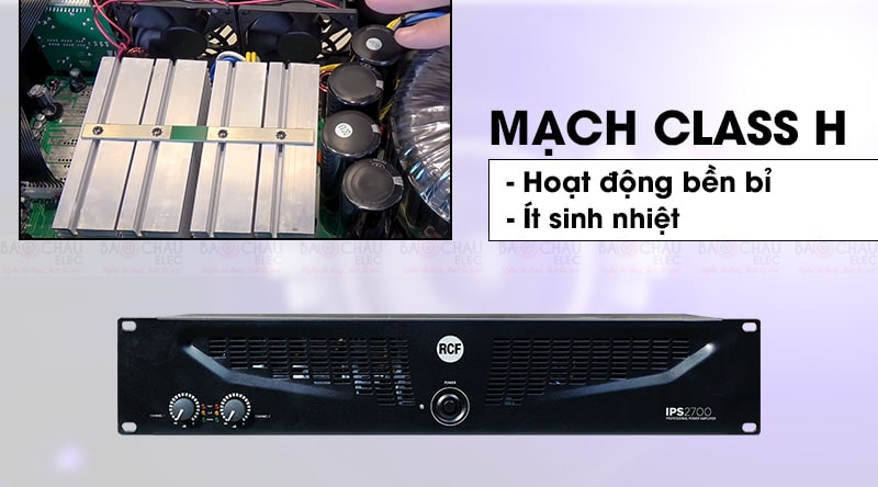 Cục đẩy c&ocirc;ng suất RCF IPS 2700