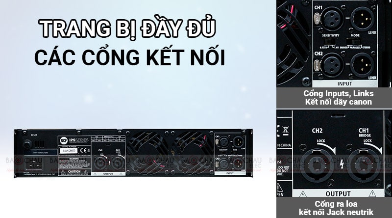 Cục đẩy c&ocirc;ng suất RCF IPS 2700