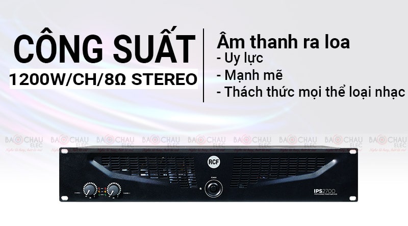 Cục đẩy công suất RCF IPS 3700