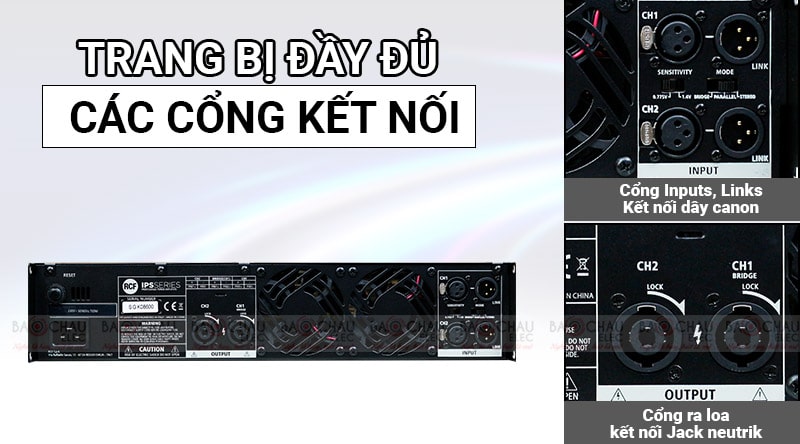 Cục đẩy công suất RCF IPS 3700