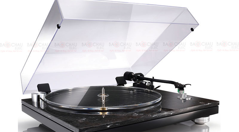 Đầu đĩa than TEAC TN-550 với cơ chế xoay đĩa