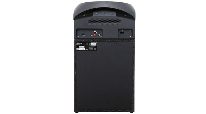 Mặt sau Loa bluetooth Sony MHC V02
