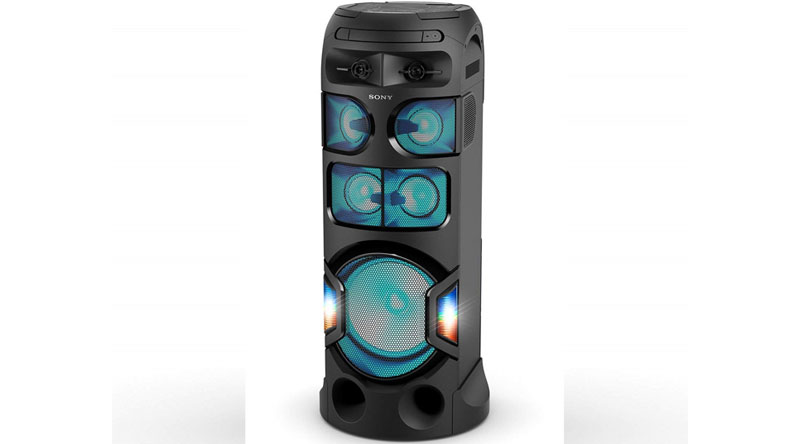 Loa bluetooth Sony MHC V81D hoạt động với 7 củ loa 