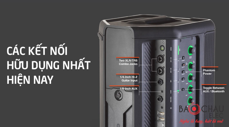 Loa k&eacute;o JBL cổng kết nối th&ocirc;ng dụng 