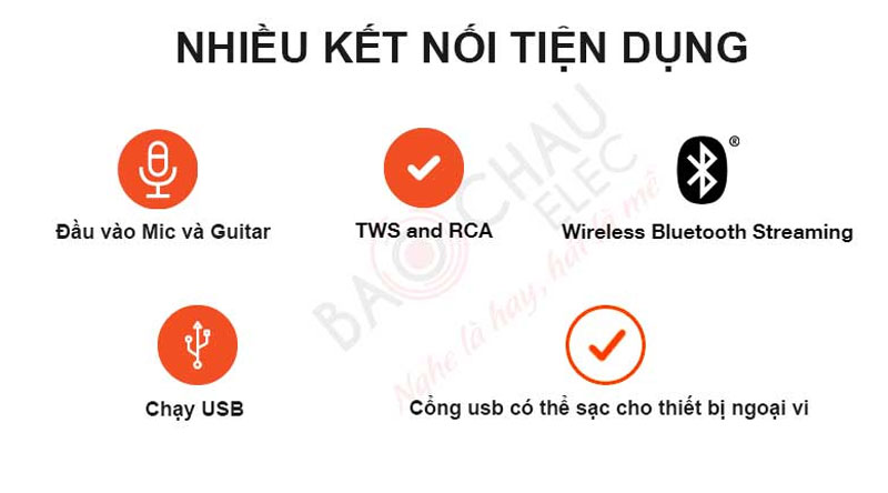 Nhiều cổng kết nối thông dụng nhất