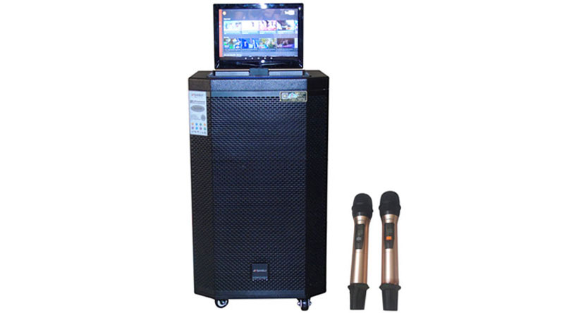 Loa kéo Sansui thiêt kế khỏe khoắn