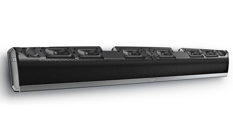 Loa Soundbar Denon DHT-S716H hoạt động với 6 củ loa 