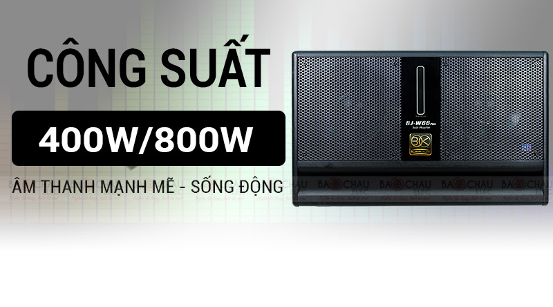 Loa sub BIK W66 plus ch&iacute;nh h&atilde;ng gi&aacute; rẻ