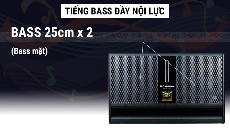 Loa sub BIK W66 ch&iacute;nh h&atilde;ng gi&aacute; rẻ