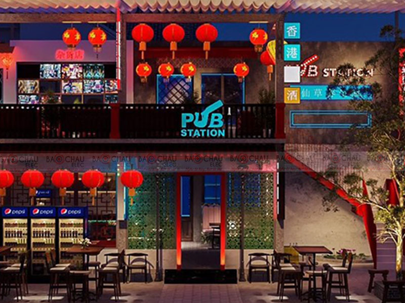 Phong c&aacute;ch thiết kế qu&aacute;n Pub, Bar