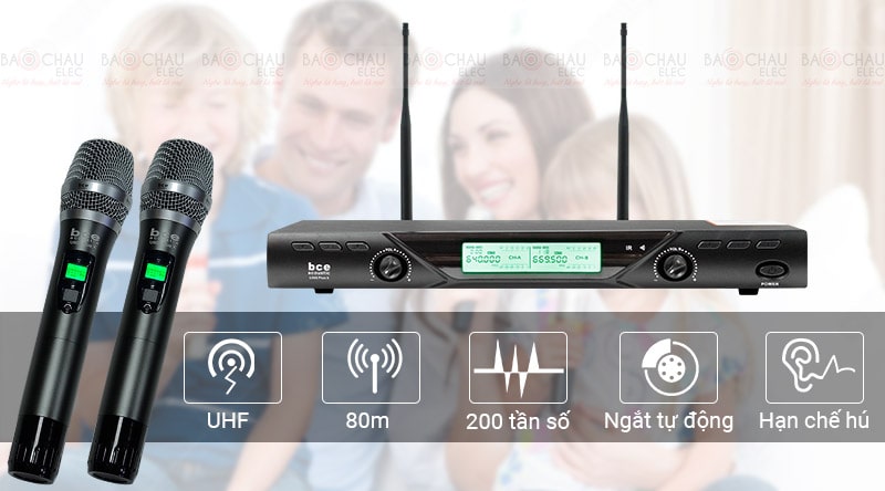 Micro không dây BCE U900 Plus X giá tốt, chính hãng 