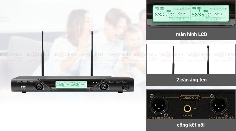 Micro không dây BCE U900 Plus X