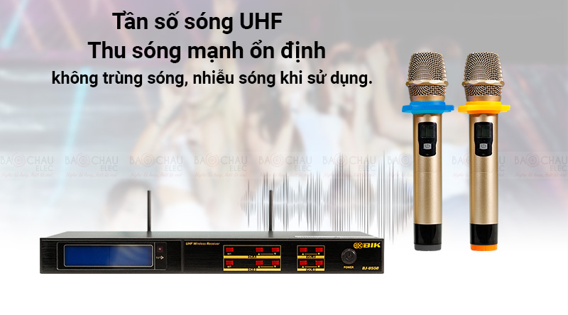 Micro kh&ocirc;ng d&acirc;y BIK BJ U550 gi&aacute; rẻ