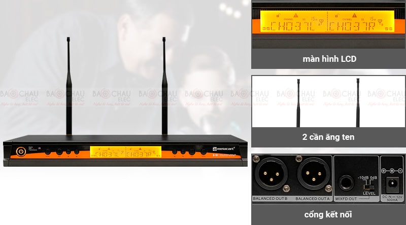 Đầu thu Micro kh&ocirc;ng d&acirc;y Relacart X-10