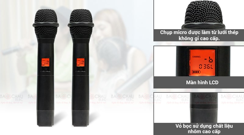 2 tay Micro kh&ocirc;ng d&acirc;y Relacart X-10