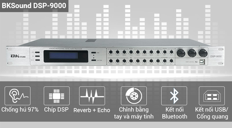 Vang số chỉnh cơ BKSound DSP 9000