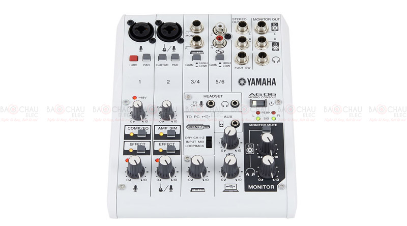Bàn mixer Yamaha AG06