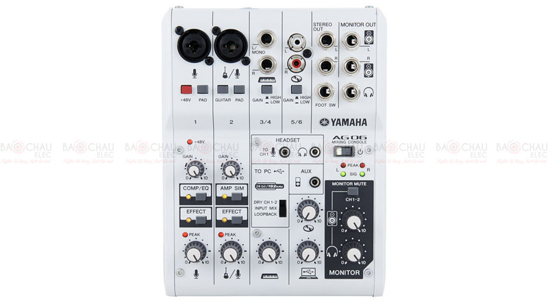 Bàn mixer Yamaha AG06