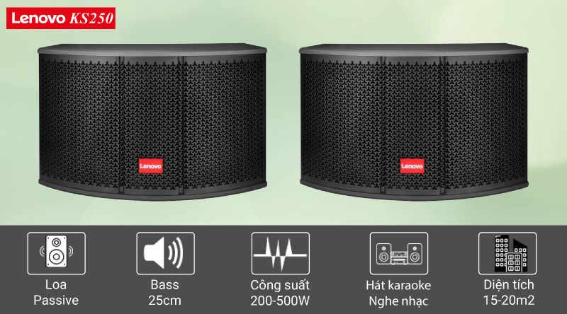 Loa karaoke Lenovo KS250 ch&iacute;nh h&atilde;ng, gi&aacute; tốt 