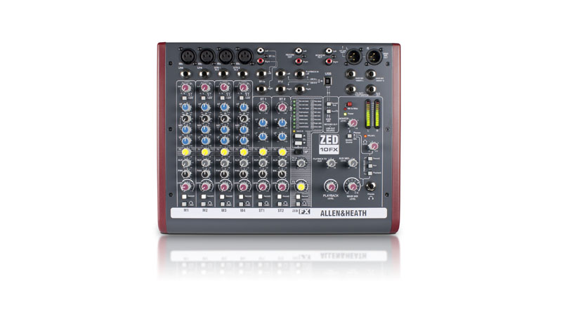 Mixer Allen & Heath ZED-10F