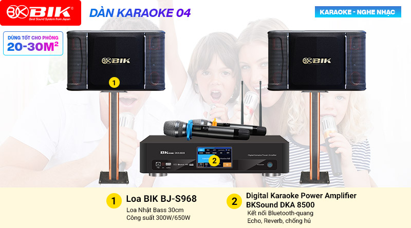 Dàn karaoke gia đình giá rẻ