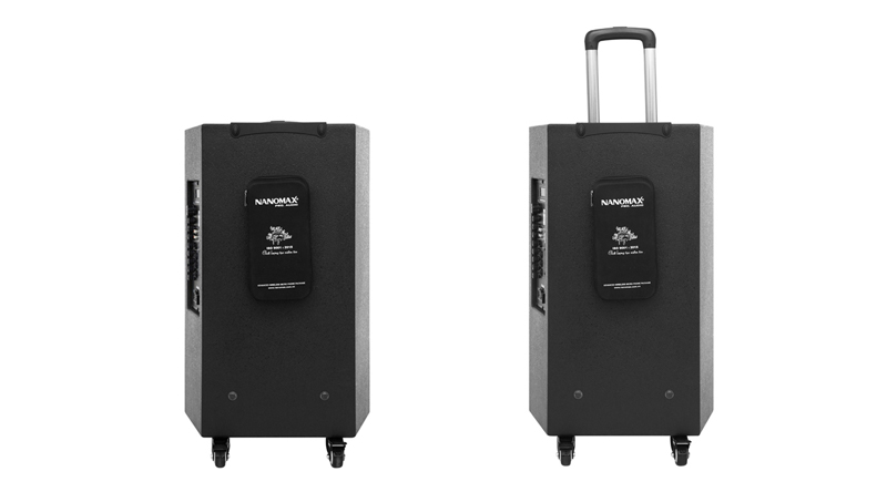 Mặt sau Loa kéo Nanomax SK-15A10 