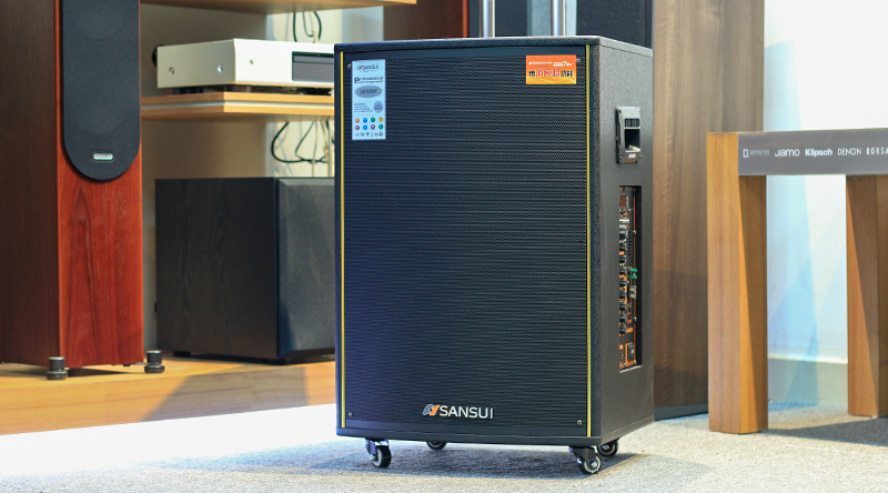 Loa k&eacute;o Sansui SA1-15W hiện đại, ch&iacute;nh h&atilde;ng 