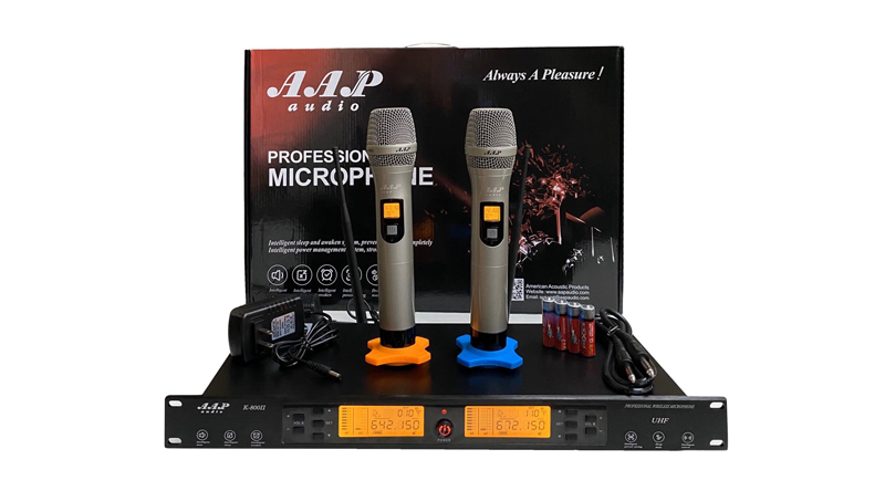 Micro kh&ocirc;ng d&acirc;y AAP Audio K800II
