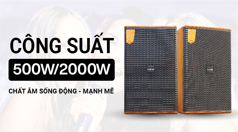 Công suất mạnh mẽ