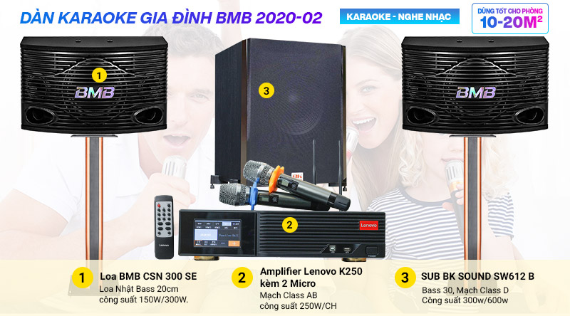 D&agrave;n karaoke gia đ&igrave;nh BMB 2020-02
