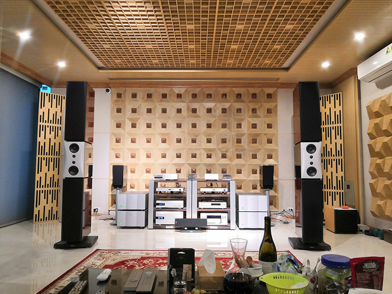 Thiết kế ph&ograve;ng nghe nhạc gia đ&igrave;nh 07