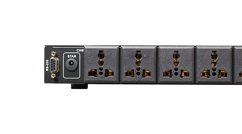 Mặt sau Ổn định nguồn BKSound M8