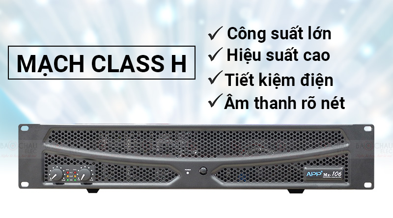cục đẩy c&ocirc;ng suất app mz-106