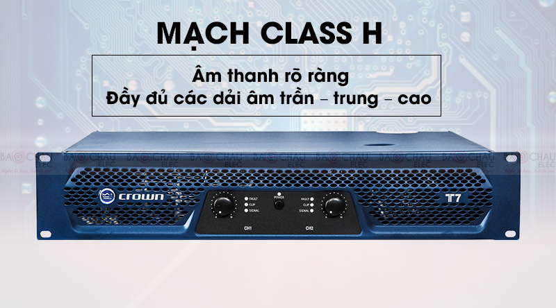 cục đẩy công suất crown t5