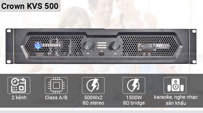 cục đẩy crown kvs 500