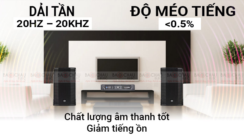 cục đẩy c&ocirc;ng suất crown kvs 500