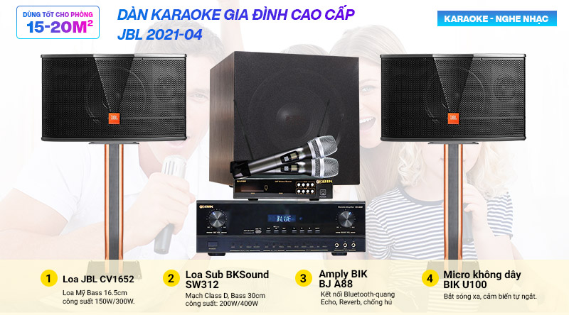 D&agrave;n karaoke gia đ&igrave;nh JBL 2021-04