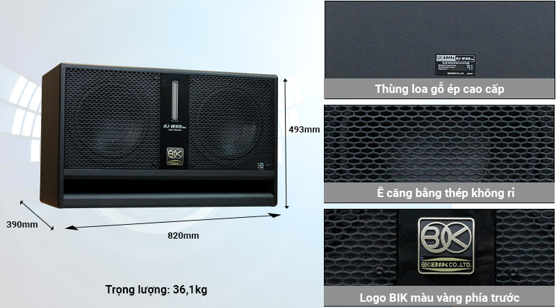 Loa sub hơi BIK BJ-W88PLUS