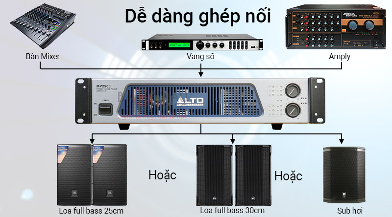 Cục đẩy Alto MP 2500