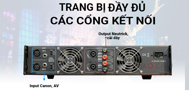 Cục đẩy Alto MP 2750