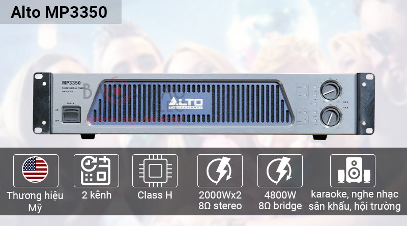 Cục đẩy Alto MP 3350