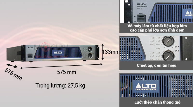 Cục đẩy Alto MP 3350