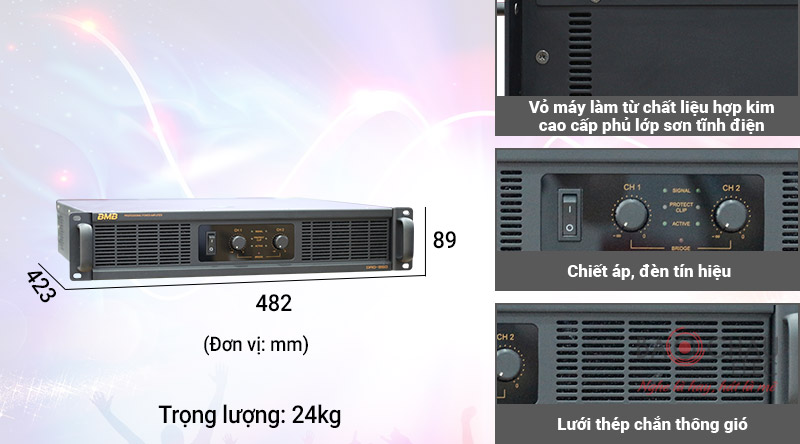 Cục đẩy c&ocirc;ng suất BMB DAD 950