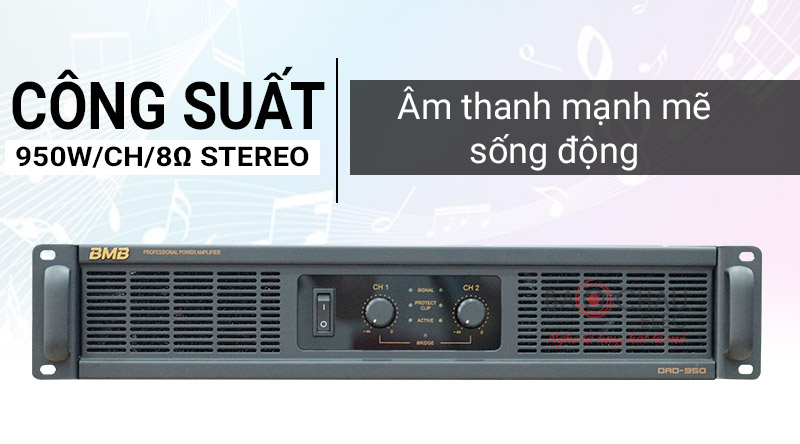 Cục đẩy c&ocirc;ng suất BMB DAD 950