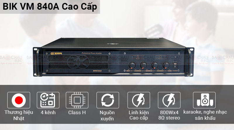 Cục đẩy công suất BIK VM840A