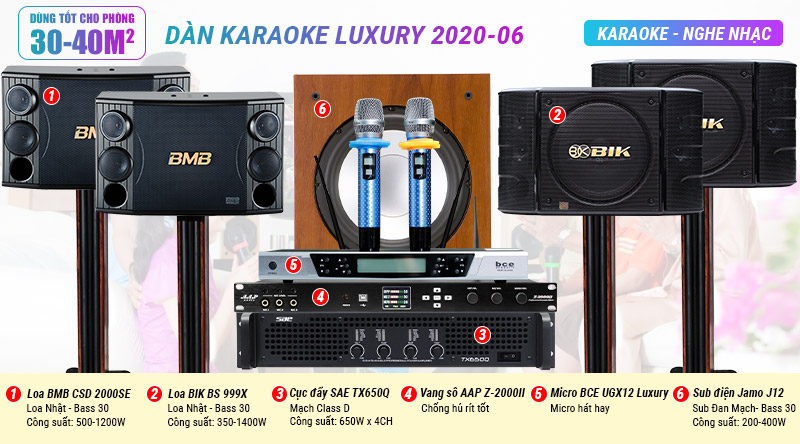 D&agrave;n karaoke Luxury 2020-06